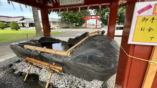 北海道護國神社の手水舎