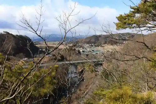 岩色神社の景色