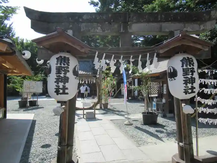 川越熊野神社の鳥居