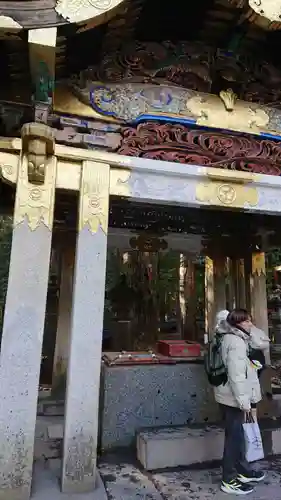 日光東照宮の手水舎