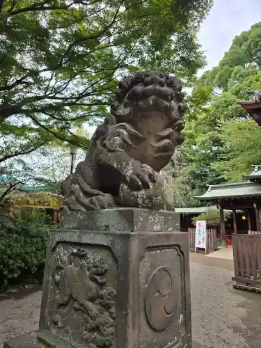 代々木八幡宮の狛犬