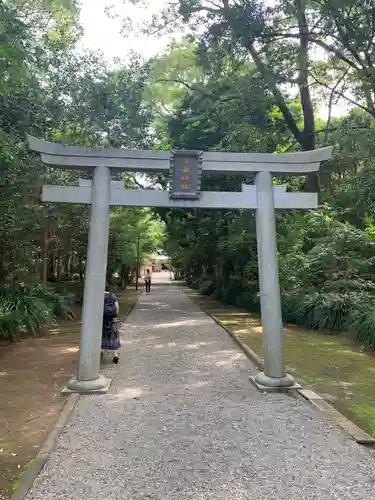 江田神社の鳥居