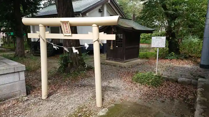 熊川神社の鳥居