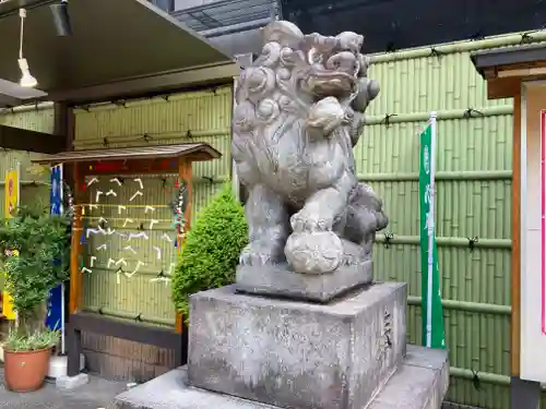 烏森神社の狛犬