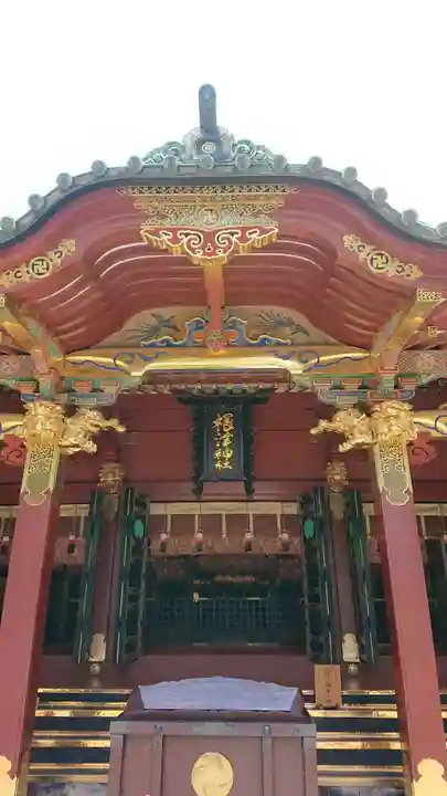 根津神社の本殿・本堂