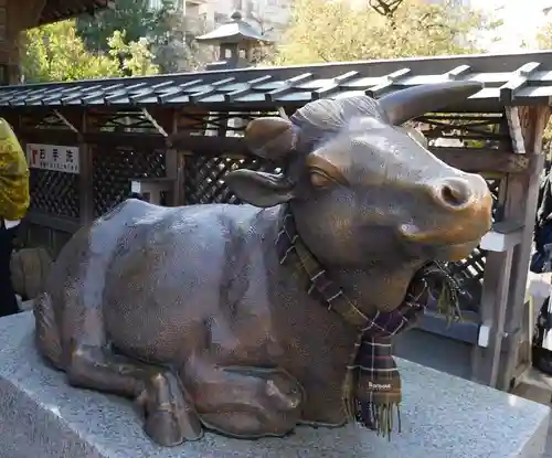 湯島天満宮の狛犬