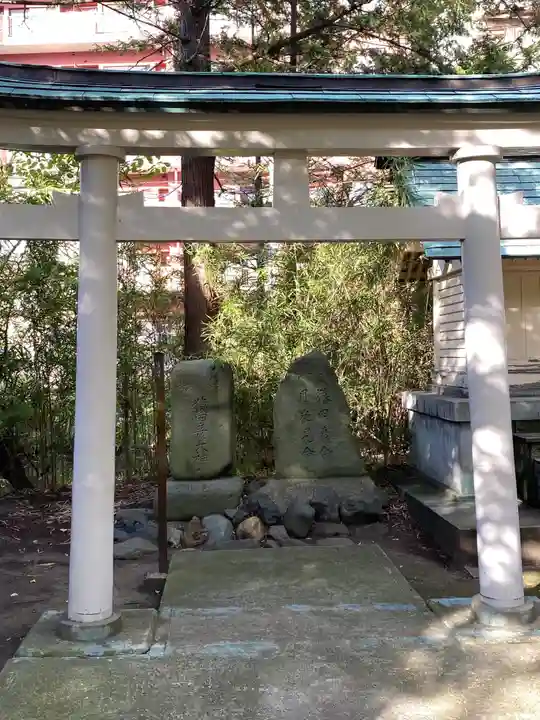 善知鳥神社の鳥居