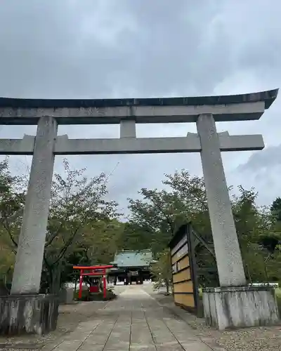 茨城縣護國神社の鳥居