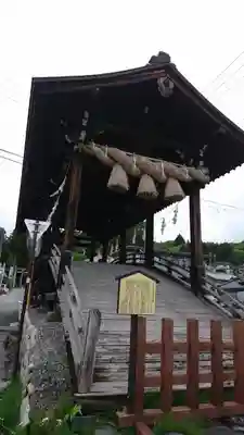 諏訪大社下社春宮の周辺