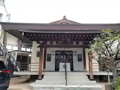 神楽坂安養寺の本殿・本堂