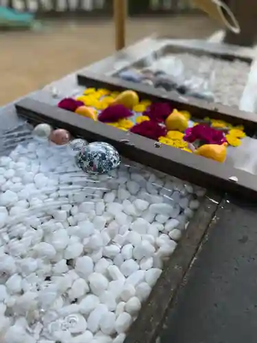 根岸八幡神社の手水舎