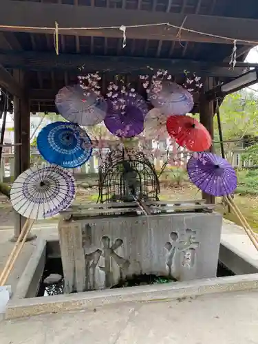 若宮神明社の手水舎