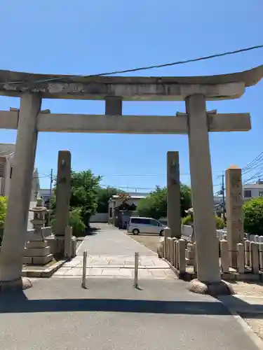 貴布禰神社の鳥居