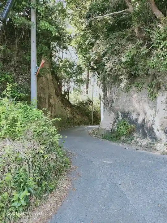 宮谷八幡神社の周辺