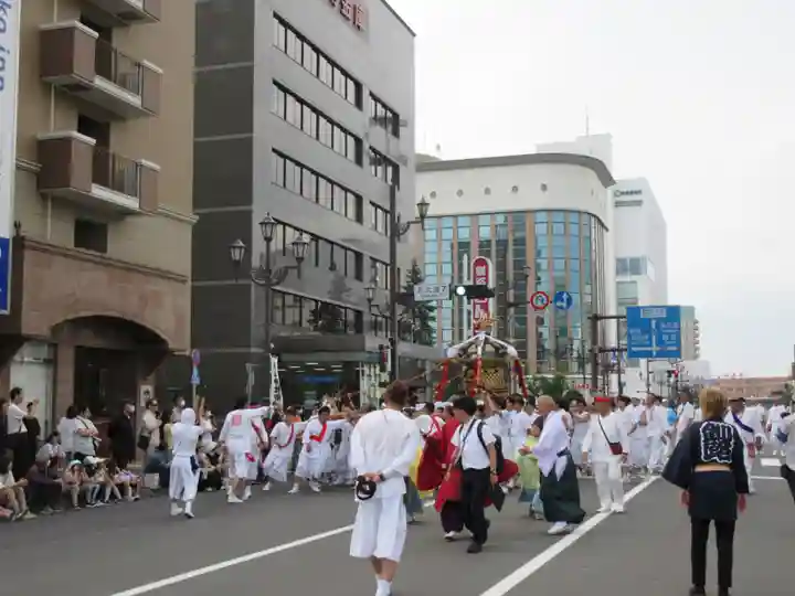 釧路一之宮 厳島神社のお祭り