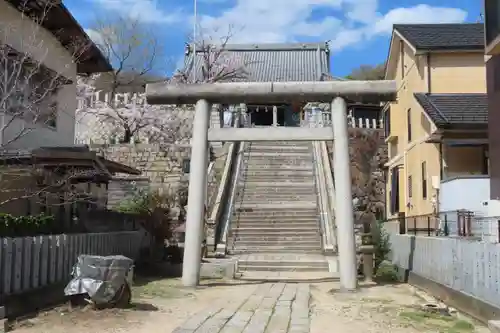 熊野神社の鳥居