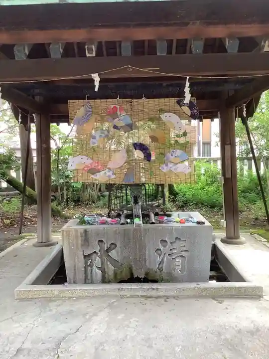 若宮神明社の手水舎