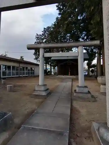 神明神社の鳥居