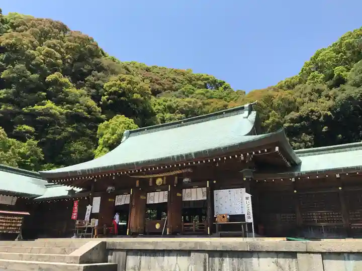 靜岡縣護國神社の本殿・本堂