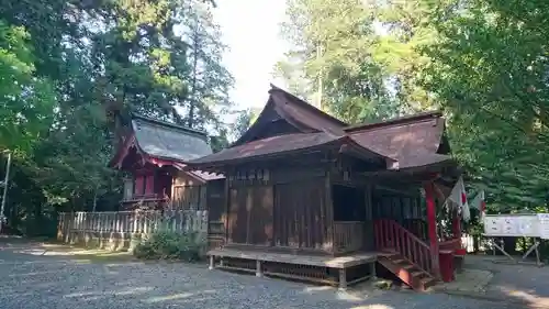 安住神社の本殿