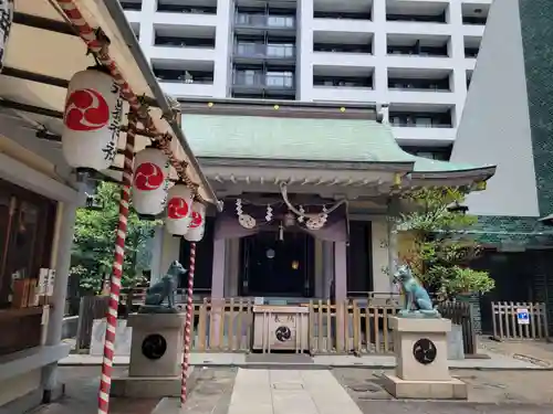 宮益御嶽神社の本殿・本堂