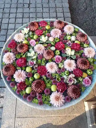 行田八幡神社の手水舎