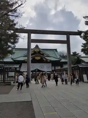 靖國神社の鳥居