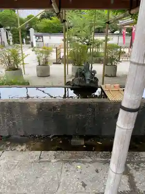 瀧泉寺(目黒不動尊)の手水舎