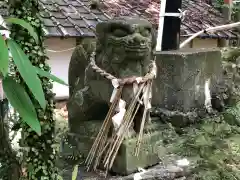 坂本八幡神社の狛犬