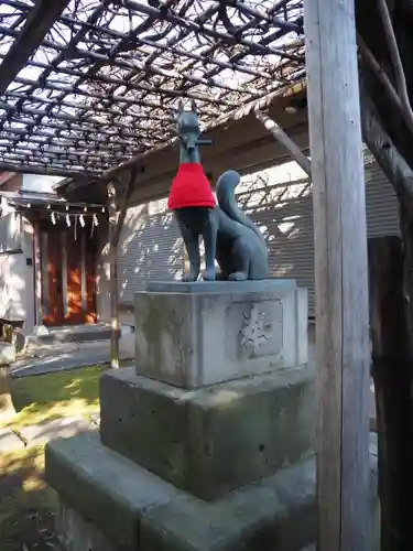 藤神稲荷神社の狛犬