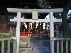 立石熊野神社の鳥居