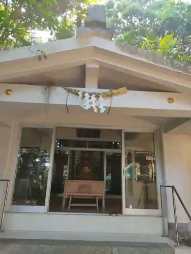 宇氣比神社の本殿・本堂