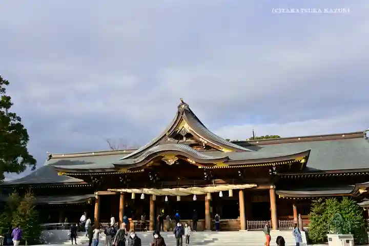 寒川神社の本殿・本堂