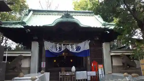 戸越八幡神社の本殿・本堂