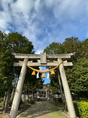豊原北島神社の鳥居