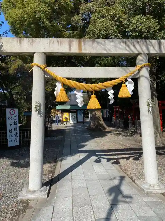 伊奴神社の鳥居