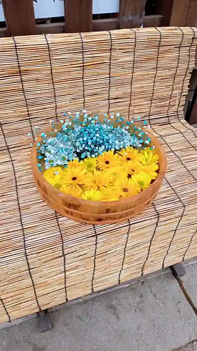 阿邪訶根神社の手水舎