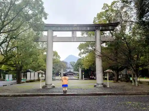 讃岐宮 香川縣護國神社の鳥居