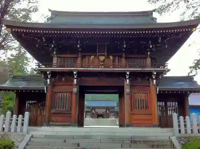 速谷神社の山門・神門