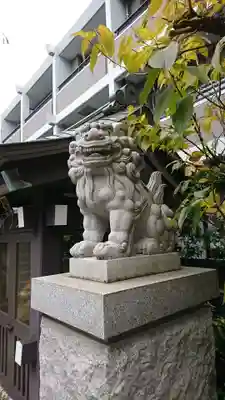 神楽坂若宮八幡神社の狛犬