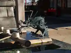 (下館)羽黒神社の手水