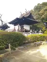 阿智神社の本殿