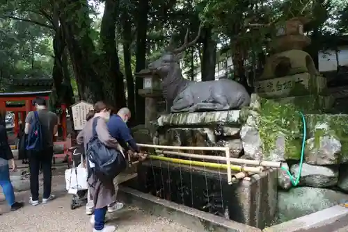 春日大社の手水舎