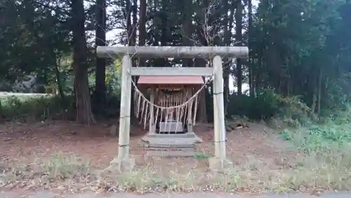 山倉大六天王の鳥居