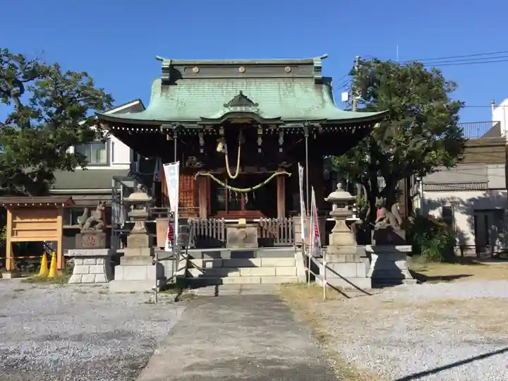三輪里稲荷神社の本殿・本堂