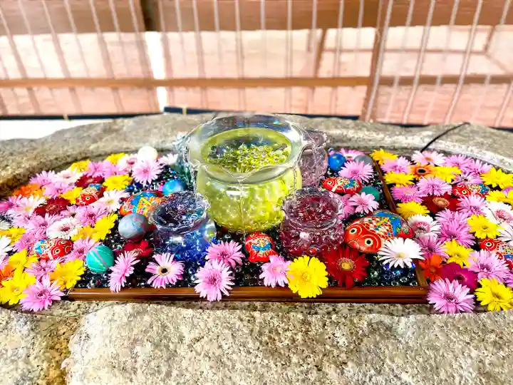 金井神社の手水舎