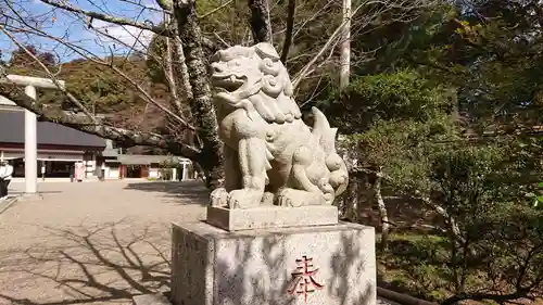 常磐神社の狛犬