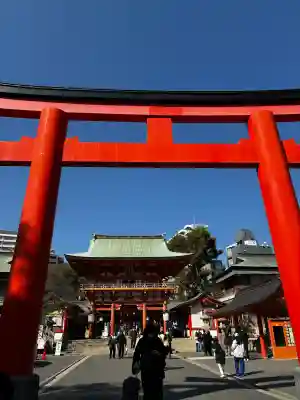 生田神社の鳥居