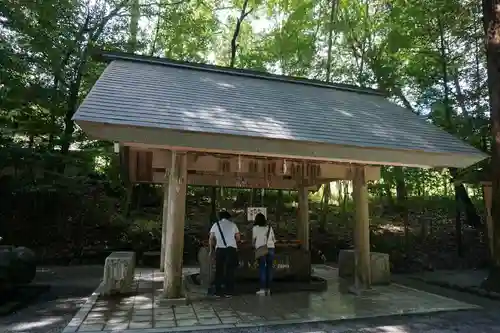 天岩戸神社の手水