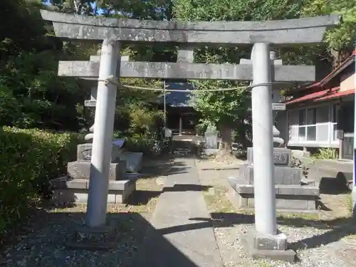 梶原御霊神社の鳥居